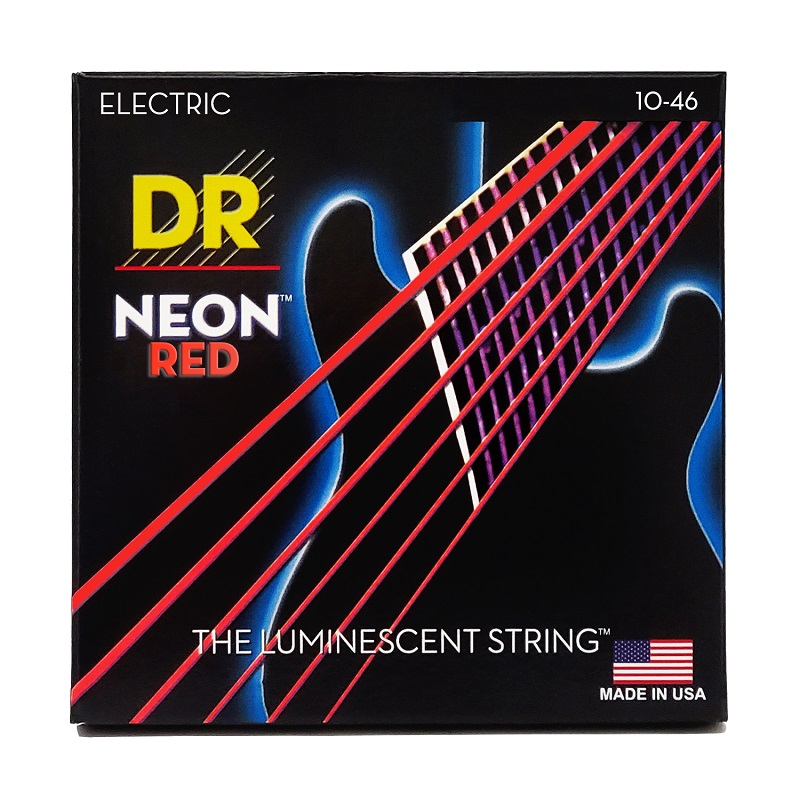 Набор струн DR Strings NEON Red Electric - Medium (10-46)